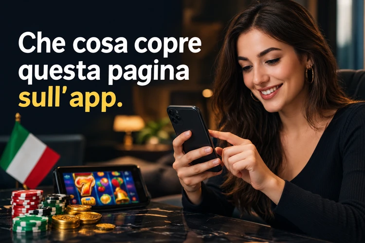 Che cosa copre questa pagina sull'app
