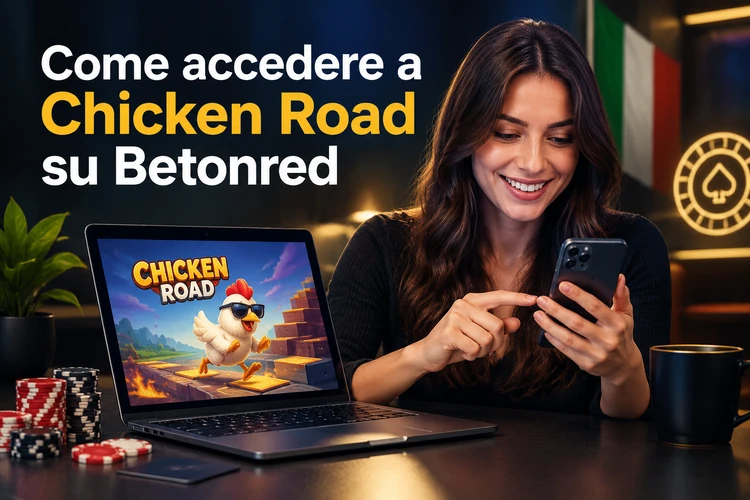 Come accedere a Chicken Road su Betonred