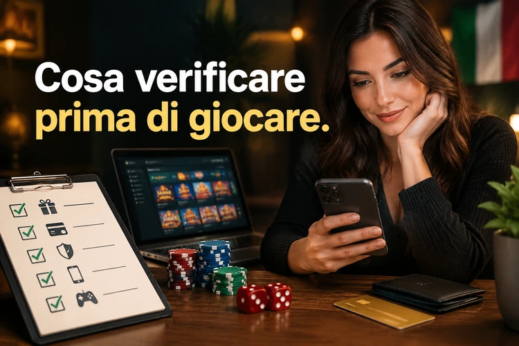 Cosa verificare prima di giocare