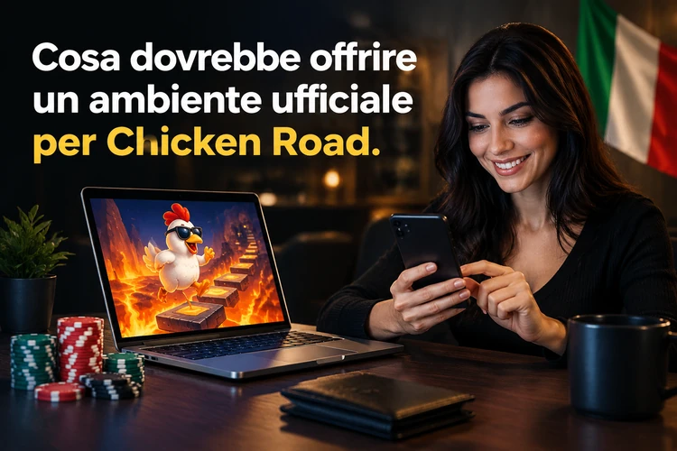 Cosa dovrebbe offrire un ambiente ufficiale per Chicken Road