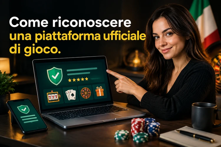Come riconoscere una piattaforma ufficiale di gioco