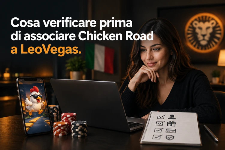 Cosa verificare prima di associare Chicken Road a LeoVegas